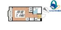 愛知県名古屋市昭和区西畑町(マンション)の賃貸物件の間取り