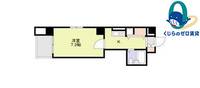 愛知県名古屋市中村区名駅5丁目(マンション)の賃貸物件の間取り