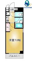 愛知県名古屋市中区新栄2丁目(マンション)の賃貸物件の間取り
