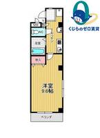 愛知県名古屋市緑区久方3丁目(マンション)の賃貸物件の間取り