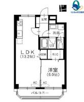 愛知県名古屋市中区栄3丁目(マンション)の賃貸物件の間取り