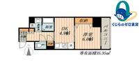 愛知県名古屋市西区香呑町6丁目(マンション)の賃貸物件の間取り