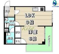 愛知県名古屋市昭和区福江1丁目(マンション)の賃貸物件の間取り