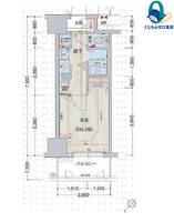 愛知県名古屋市中区新栄3丁目(マンション)の賃貸物件の間取り