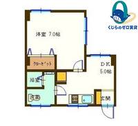 愛知県名古屋市中区錦1丁目(マンション)の賃貸物件の間取り