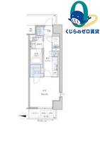 愛知県名古屋市中村区名駅南4丁目(マンション)の賃貸物件の間取り