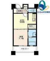 愛知県名古屋市東区東桜2丁目(マンション)の賃貸物件の間取り