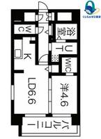 愛知県名古屋市東区東桜2丁目(マンション)の賃貸物件の間取り