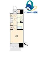 愛知県名古屋市中区千代田3丁目(マンション)の賃貸物件の間取り