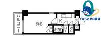 愛知県名古屋市中区松原2丁目(マンション)の賃貸物件の間取り