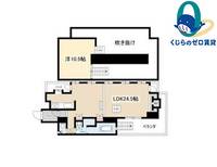 愛知県名古屋市中区新栄1丁目(マンション)の賃貸物件の間取り