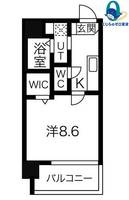 愛知県名古屋市中区新栄1丁目(マンション)の賃貸物件の間取り