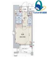 愛知県名古屋市中区大須1丁目(マンション)の賃貸物件の間取り