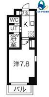 愛知県名古屋市中村区岩塚町字神田(マンション)の賃貸物件の間取り