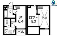 愛知県名古屋市中村区下中村町2丁目(アパート)の賃貸物件の間取り