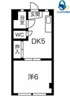 愛知県名古屋市中村区大秋町4丁目(マンション)の賃貸物件の間取り