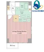 愛知県名古屋市中区大須3丁目(マンション)の賃貸物件の間取り