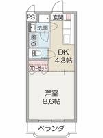 物件の間取り画像