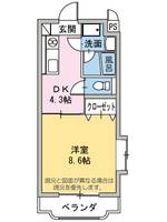 物件の間取り画像