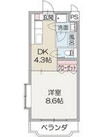 物件の間取り画像
