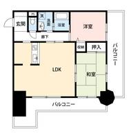 Uマンション805の間取り