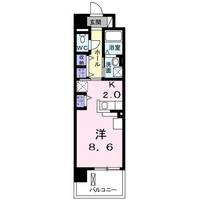 ルミナス上新庄の間取り