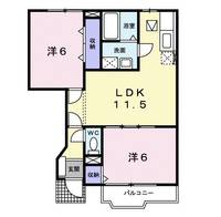 パークハイグランドⅢの間取り