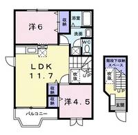 物件の間取り画像