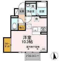 エステート笹谷21Ⅳの間取り