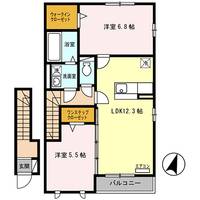 物件の間取り画像