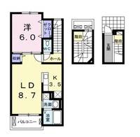 物件の間取り画像