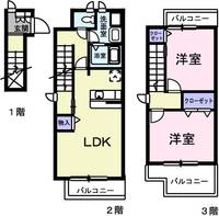 物件の間取り画像