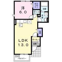 セントラルビレッジ・南の間取り