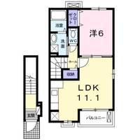 アーバン松浪Ⅰの間取り