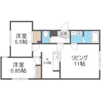 物件の間取り画像