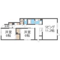 物件の間取り画像