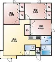 物件の間取り画像