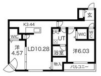 物件の間取り画像