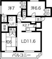 物件の間取り画像