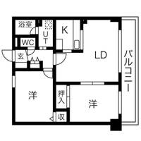 アムール平岸の間取り