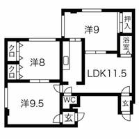 物件の間取り画像