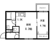 物件の間取り画像