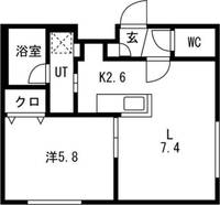 EINMAL6(アインマールゼクス)の間取り