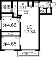物件の間取り画像