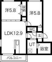 物件の間取り画像