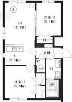 Rent南郷(レント南郷)の間取り