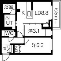 物件の間取り画像