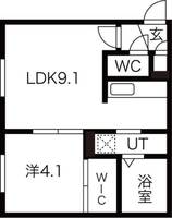 Bluebell Wood N19の間取り