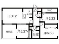 物件の間取り画像