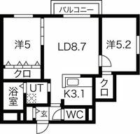 物件の間取り画像